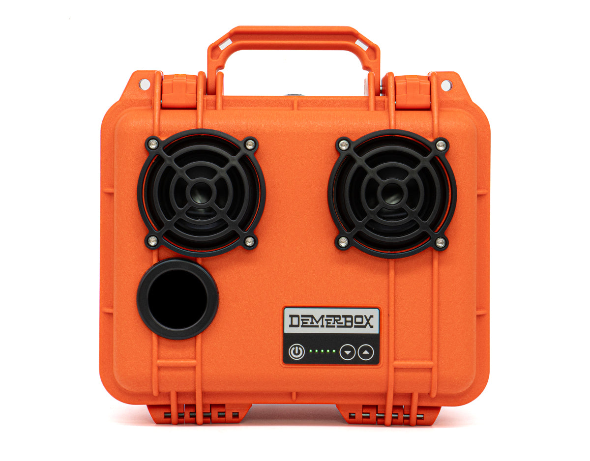 DemerBox Haast Orange Speakers: Best outdoor Bluetooth, waterproof