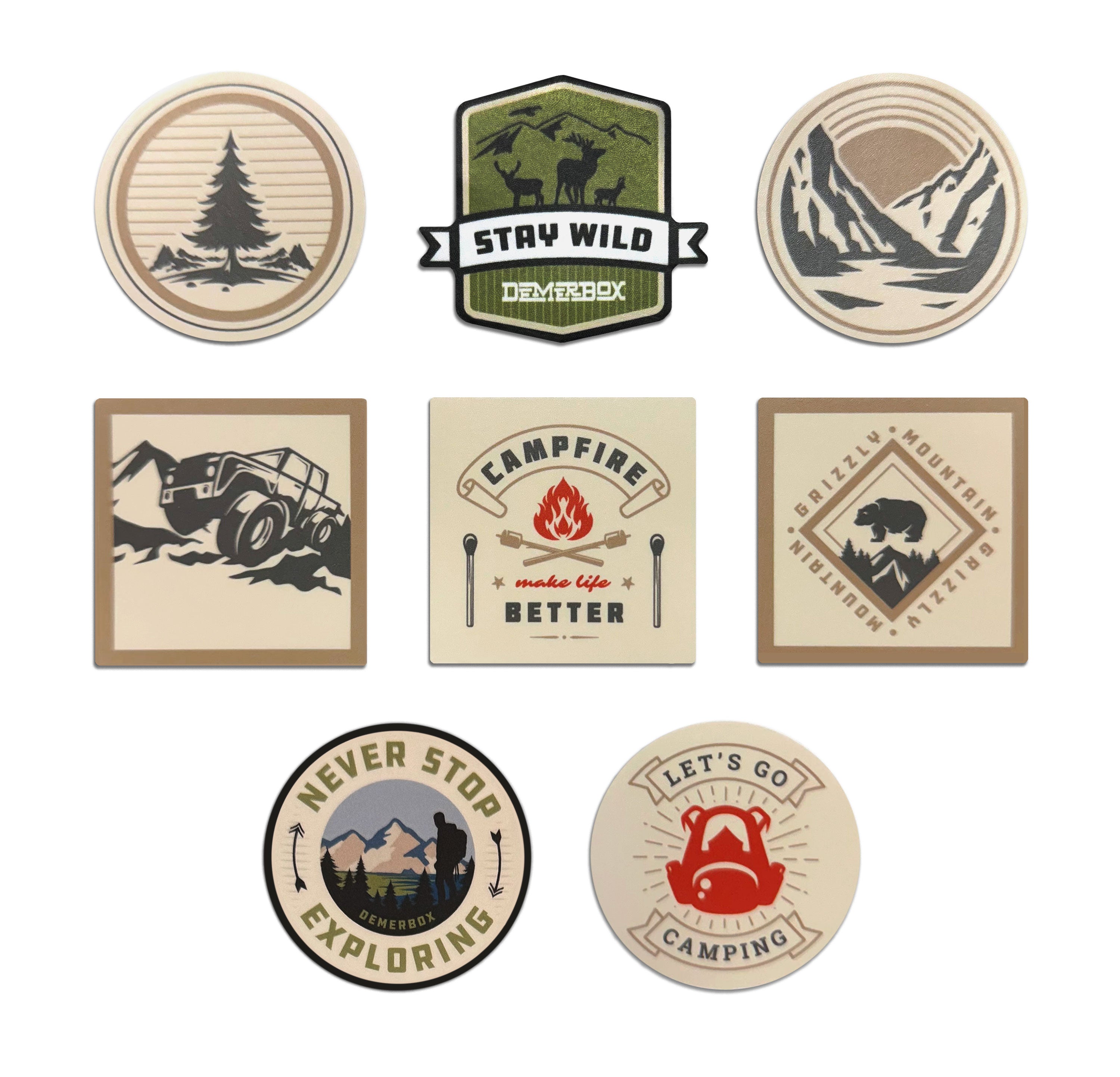 Campfire Chronicles Sticker Pack