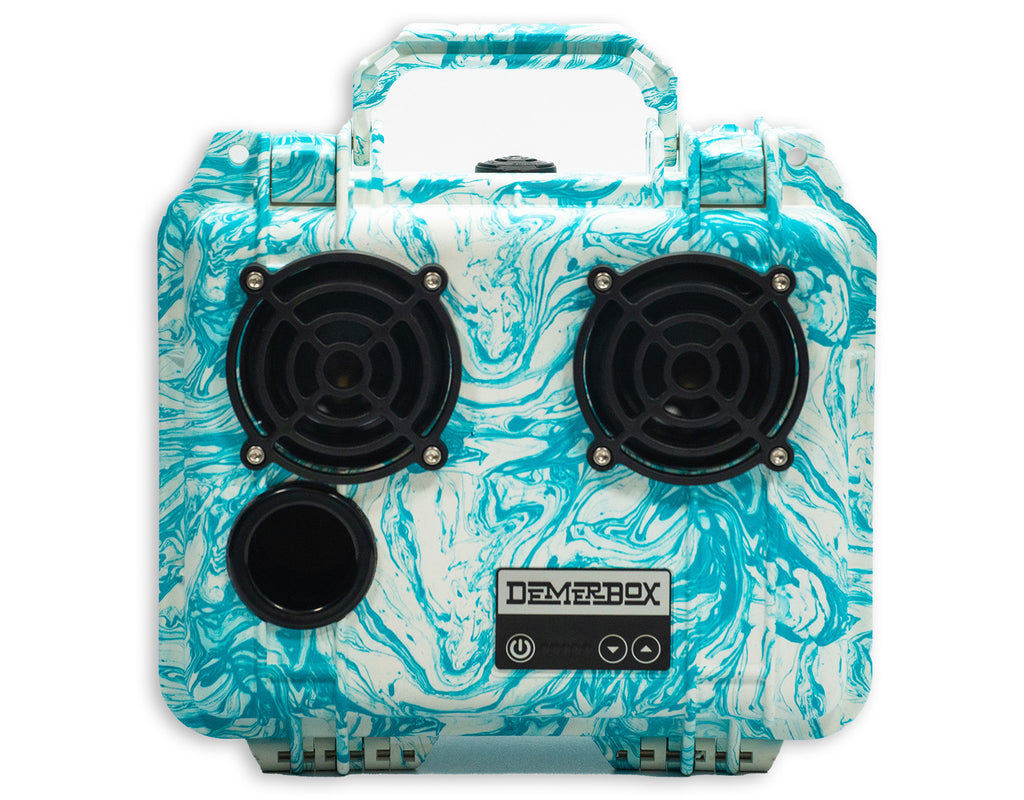 Teal Swirl DB2 Speaker