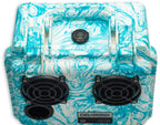Teal Swirl DB2 Speaker