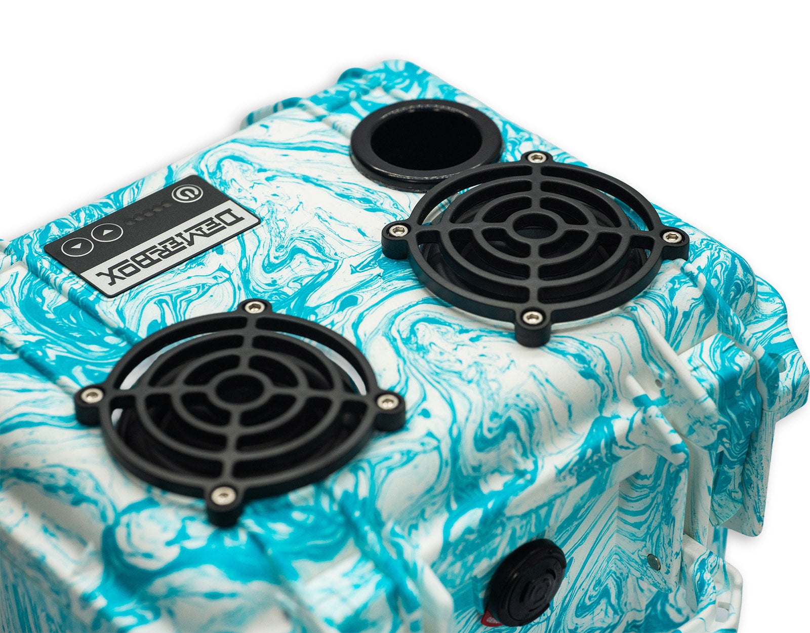 Teal Swirl DB2 Speaker