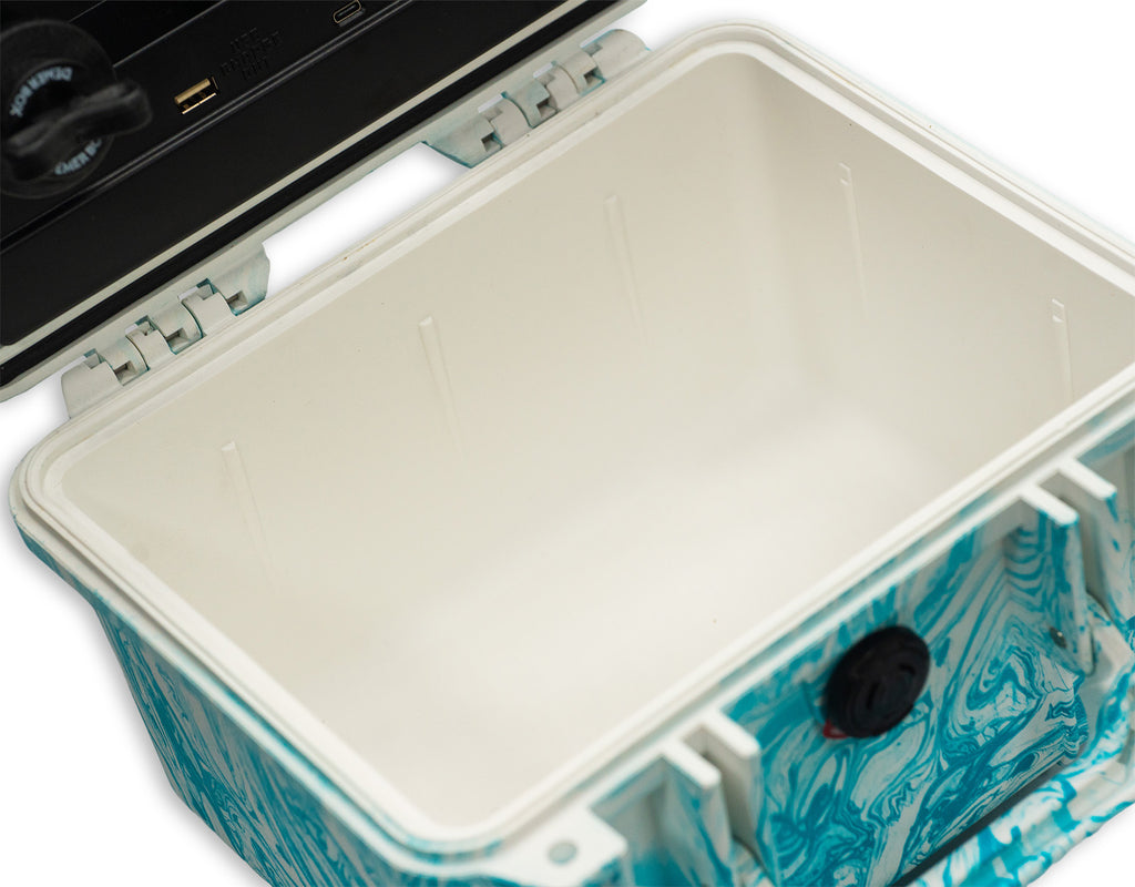 Teal Swirl DB2 Speaker