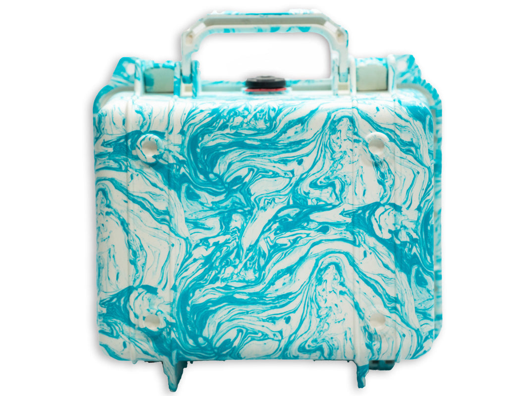 Teal Swirl DB2 Speaker