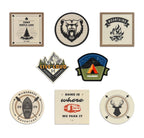 Rugged Retreats Sticker Pack