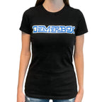 Single Stack Black Tee - Women's Fit